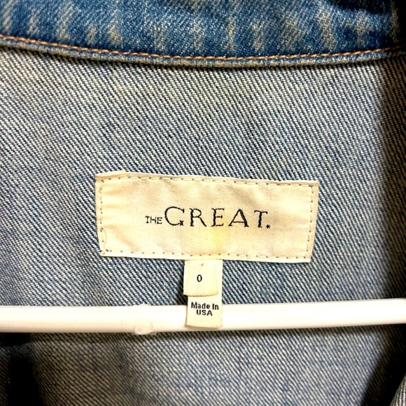 THE GREAT Denim Vest - Picture 3 of 3